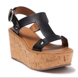 Frye Dahlia rivet wedge sandal